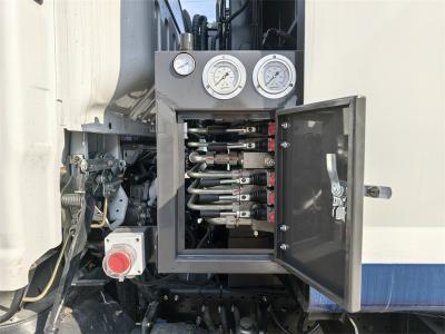 Isuzu 10 cbm hydraulic compaction truck
