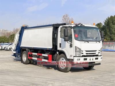 Isuzu 10 cbm hydraulic compaction truck