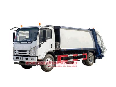 Isuzu 10 cbm hydraulic compaction truck