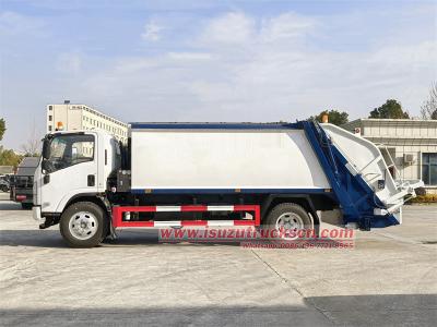 Isuzu 10 cbm hydraulic compaction truck