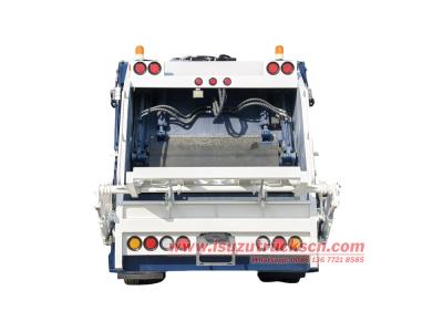 Isuzu 10 cbm hydraulic compaction truck