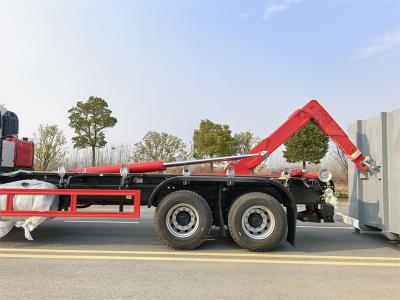 Isuzu 6x4 heavy duty hook lift truck