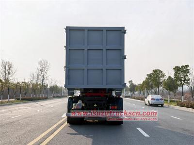 Isuzu 6x4 heavy duty hook lift truck