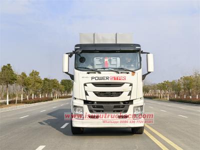 Isuzu 6x4 heavy duty hook lift truck