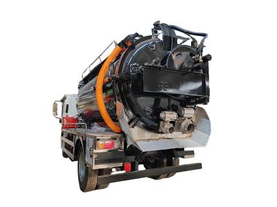 Isuzu NPR 700P 8000 liters combined jetting truck