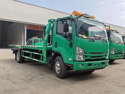 Isuzu KV800 5tons flatbed wrecker truck