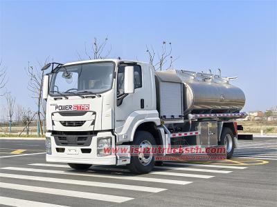 Isuzu FTR GIGA 10000L aircraft refueling truck