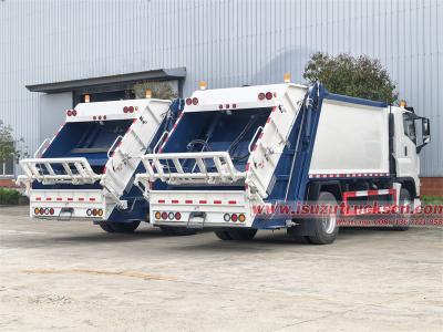 Isuzu FVR 14CBM rear end loader garbage truck