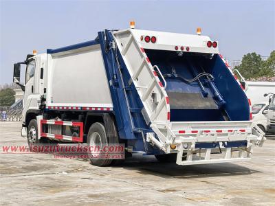 Isuzu FVR 14CBM rear end loader garbage truck