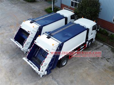 Isuzu FVR 14CBM rear end loader garbage truck