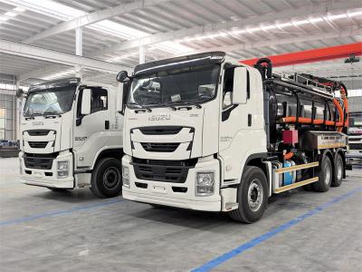 Isuzu GIGA 6x4 15cbm combined jetting truck