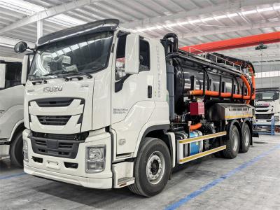 Isuzu GIGA 6x4 15cbm combined jetting truck
