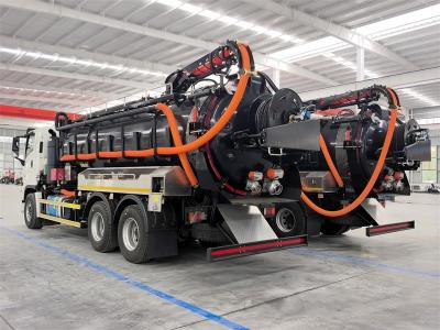 Isuzu GIGA 6x4 15cbm combined jetting truck