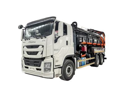Isuzu GIGA 6x4 15cbm combined jetting truck