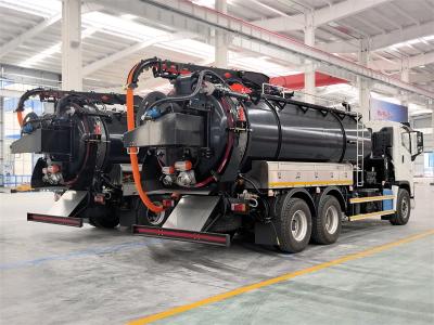 Isuzu GIGA 6x4 15cbm combined jetting truck