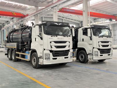 Isuzu GIGA 6x4 15cbm combined jetting truck