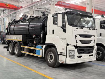 Isuzu GIGA 6x4 15cbm combined jetting truck