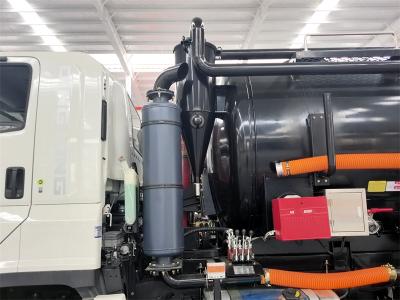 Isuzu GIGA 6x4 15cbm combined jetting truck