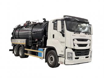 Isuzu GIGA 6x4 15cbm combined jetting truck