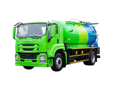 Isuzu 10000 liters vacuum tanker truck