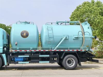 ISUZU 14000L vacuum jetting truck