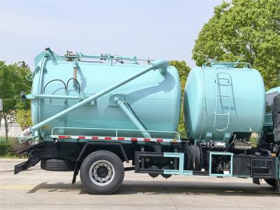 ISUZU 14000L vacuum jetting truck