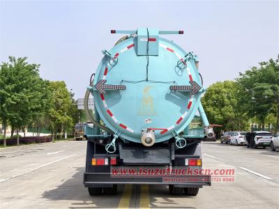 ISUZU 14000L vacuum jetting truck