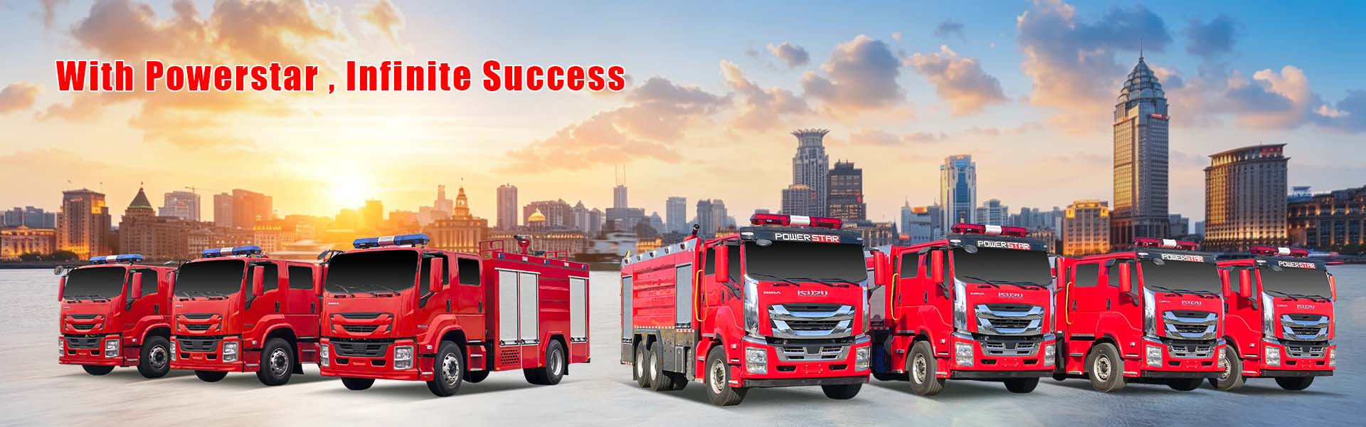 Isuzu Fire Fighting Truck