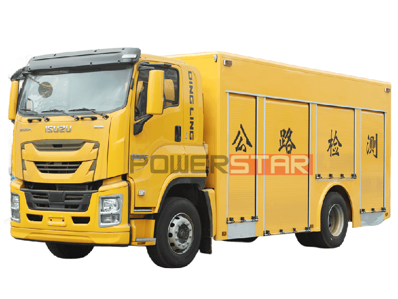 Isuzu utility truck
