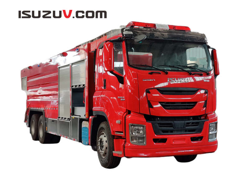 how to buy isuzu GIGA fvz foam fire fighting truck