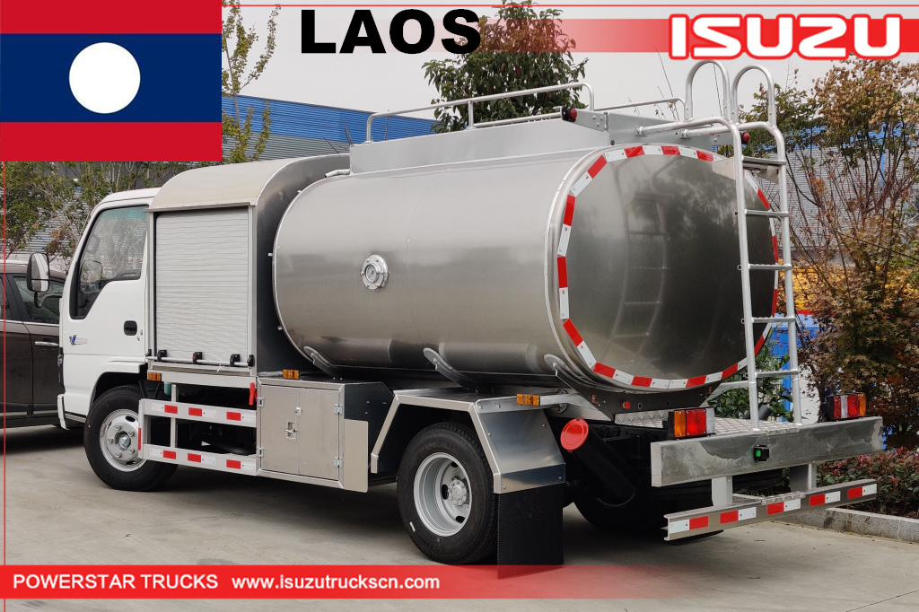 Laos - 1 unit ISUZU Aircraft Refuel Tanker Truck