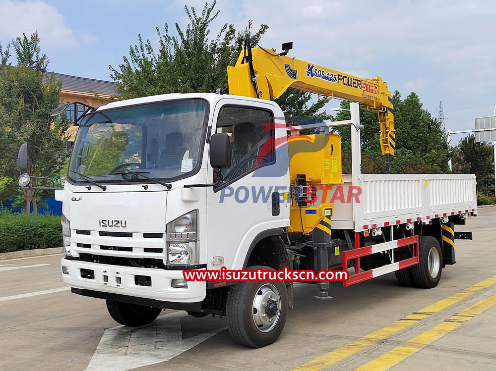Take you to understand the components of Isuzu truck-mounted crane