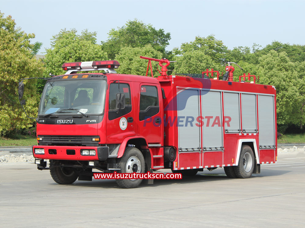 Routine Operating Procedures of ISUZU Heavy-duty Fire Trucks