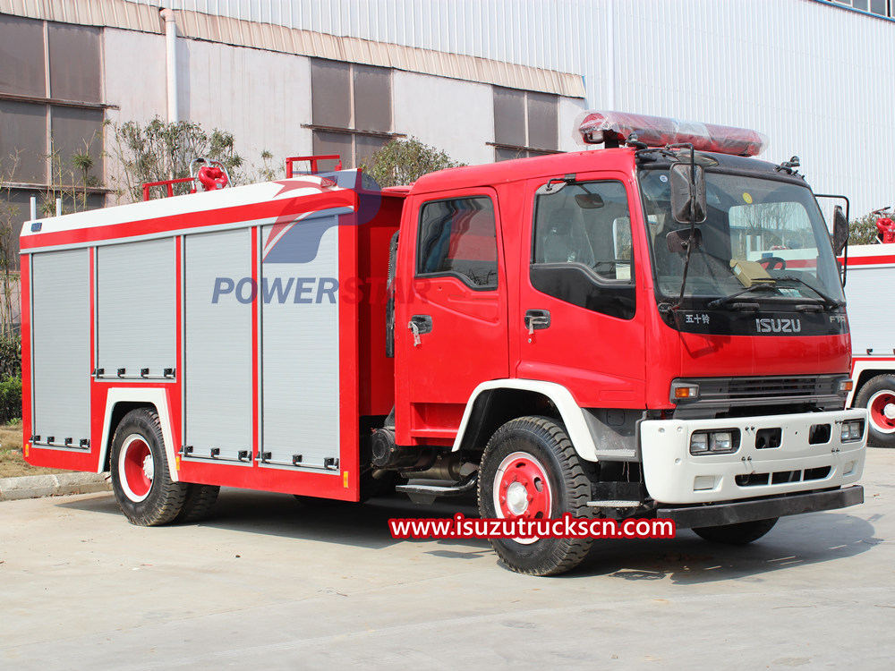 Fire Pump Performance And Adaptability of ISUZU Fire Trucks