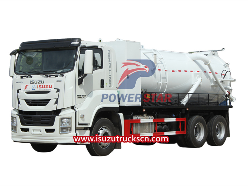 Common faults and solutions of ISUZU sewage suction trucks