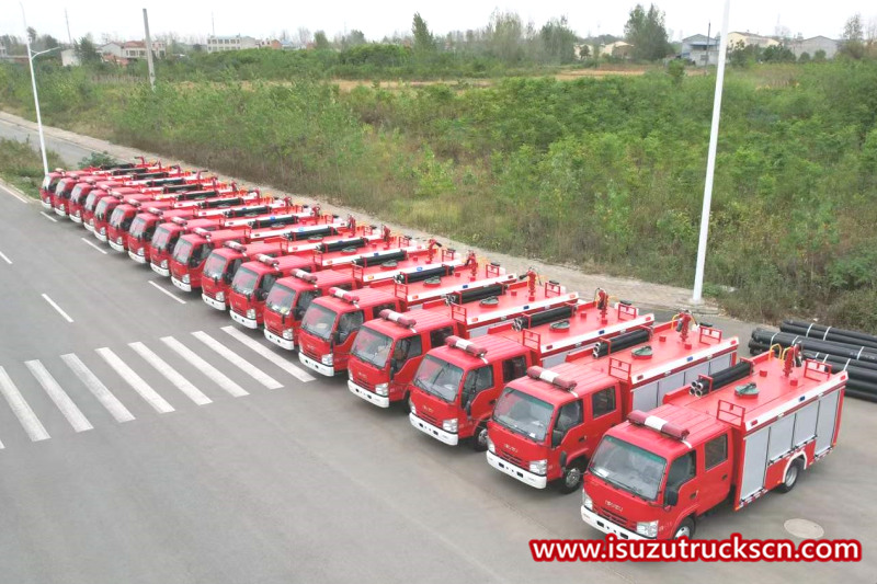 Original Isuzu Water Fire engine factory