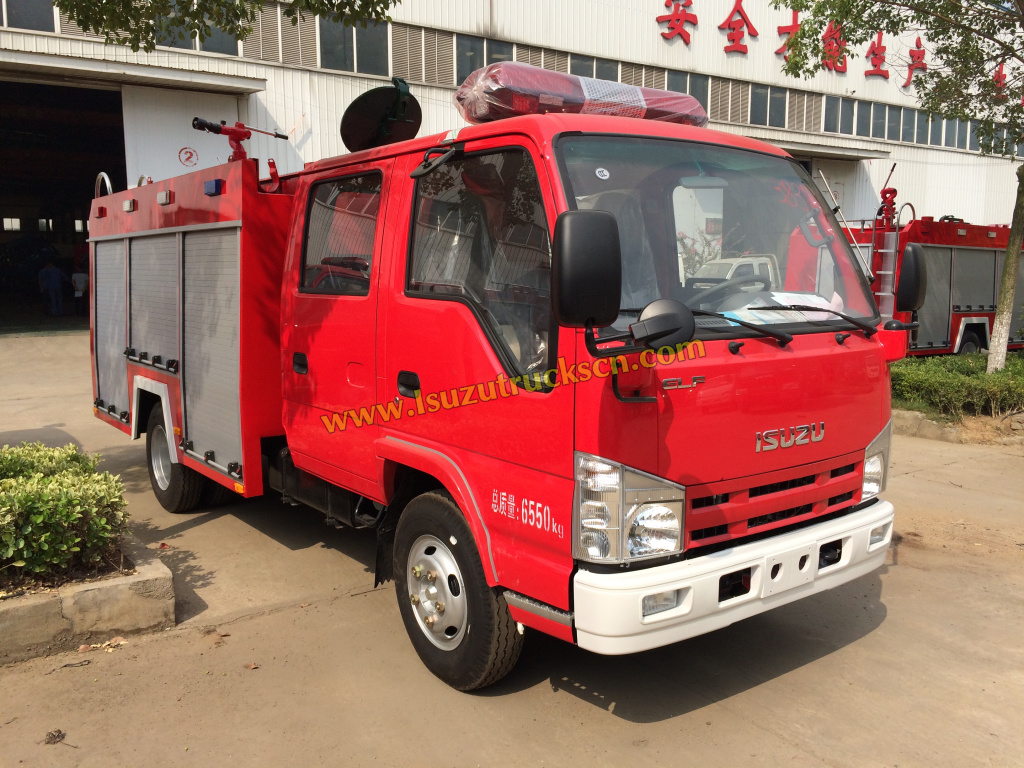 ELF Fire engine Fire tender water fire truck made by Powerstar trucks