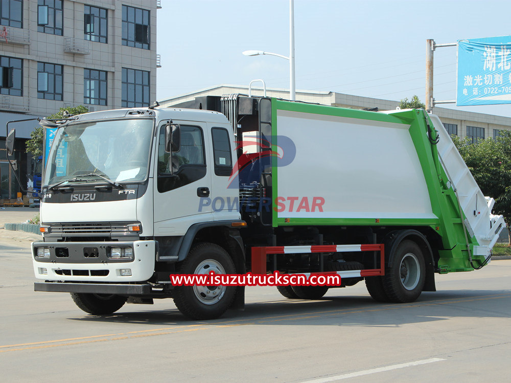 Introduction to the main uses and types of Isuzu garbage trucks