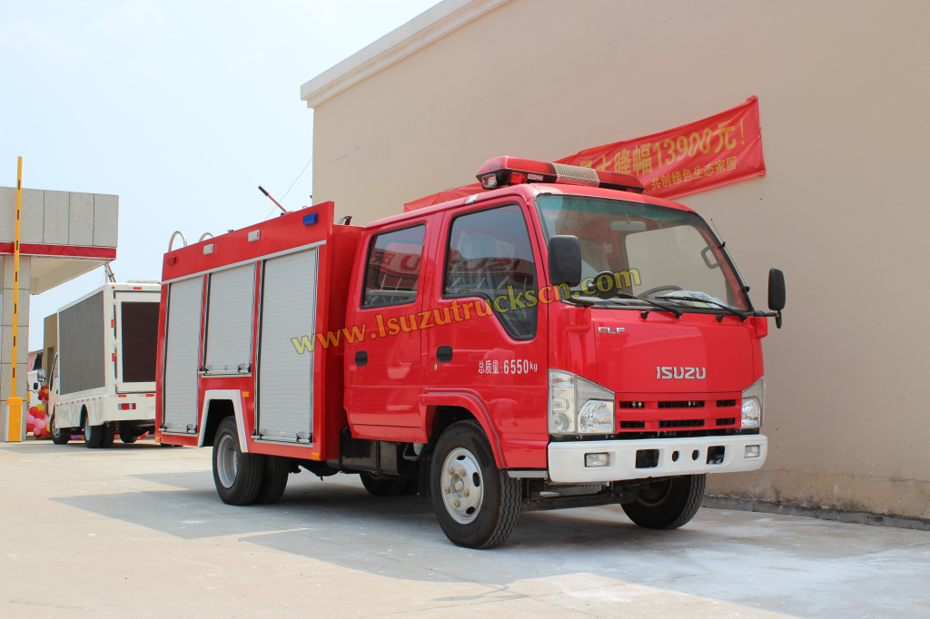 3 steps help you How to inspection Isuzu water fire engine trucks?