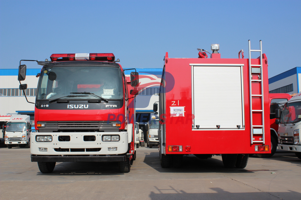 Custom ISUZU Fire Trucks & Emergency Response Vehicles