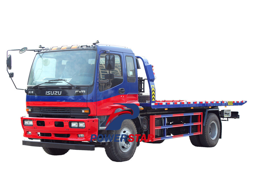 ISUZU FVR Slide Wrecker Truck User's Manual