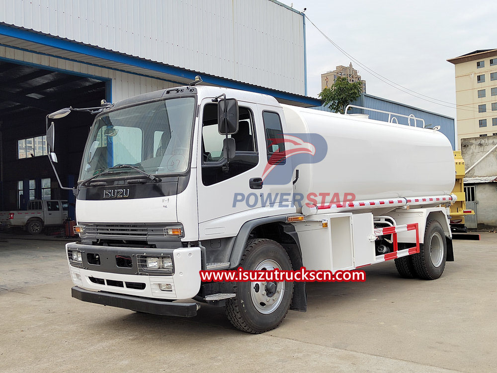 Maintenance of functional parts of Isuzu sprinkler truck