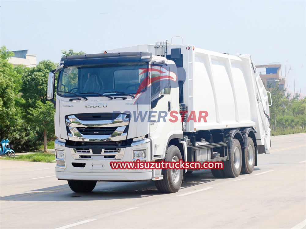 How to customized your own Isuzu refuse compactor truck