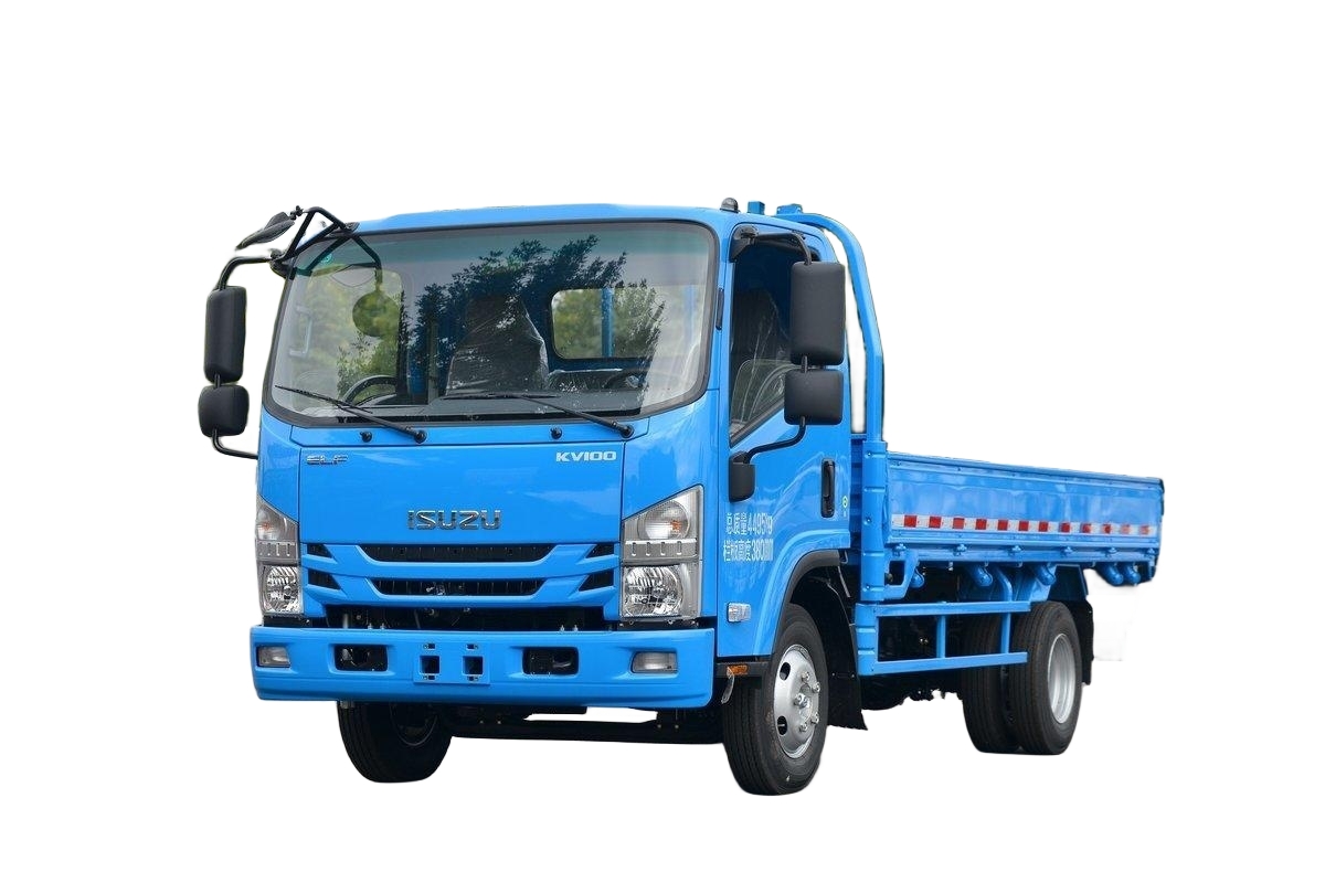What is a Isuzu KV100 Flatbed cargo truck?