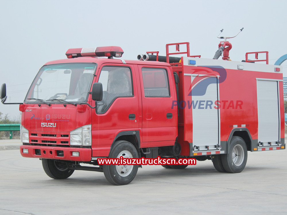 ISUZU Fire Truck Operation Matters