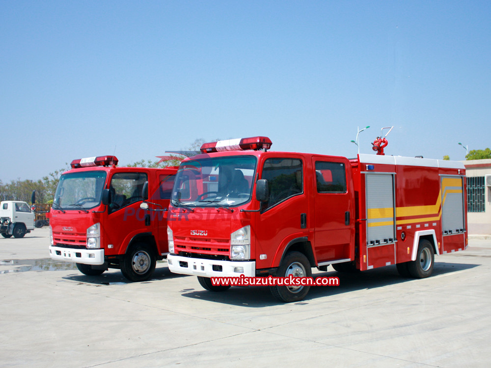 The Structure, Function and Use of ISUZU Fire Truck