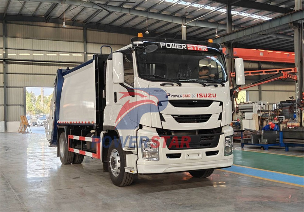 Why need  isuzu FVR garbage compactor truck?
