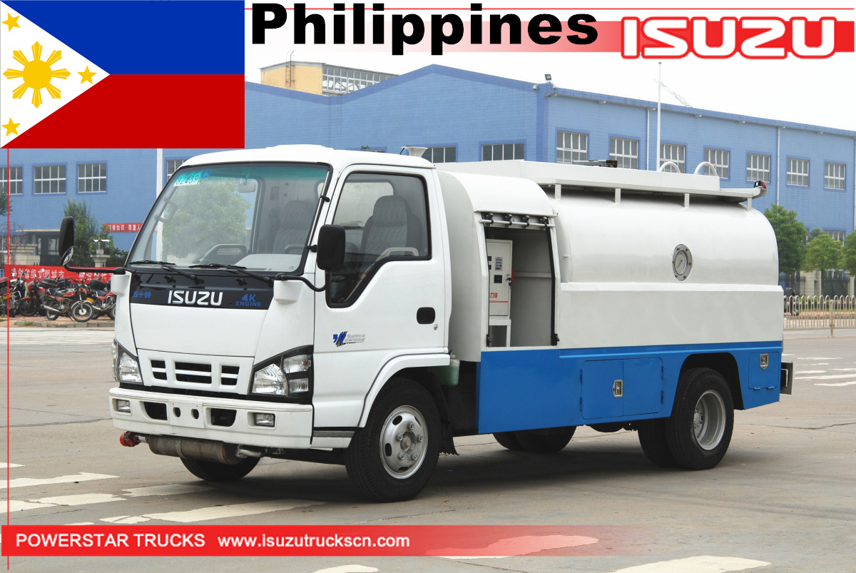 Philippines - 1 Unit Isuzu Fuel refuelling tanker truck