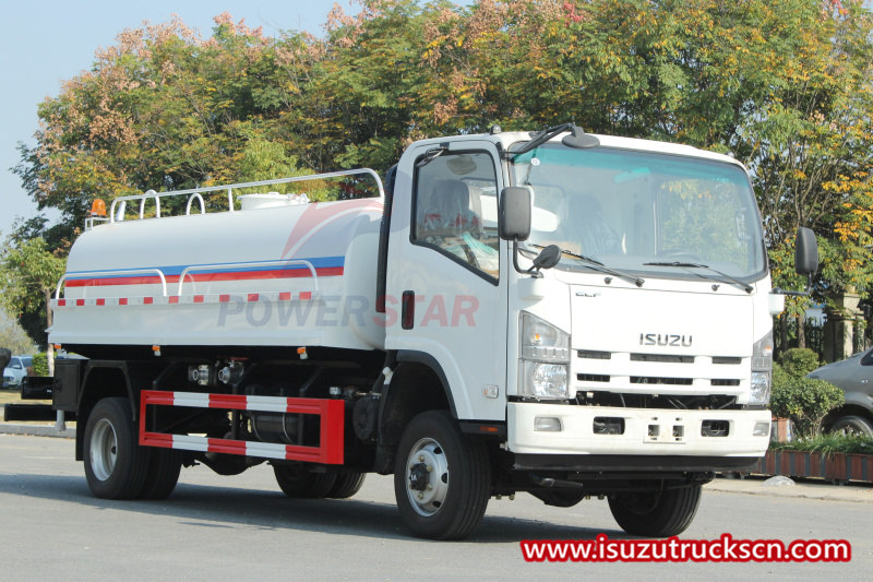 Philippines ISUZU 4WD ISUZU Off road Water Tanker Sprinkler Trucks