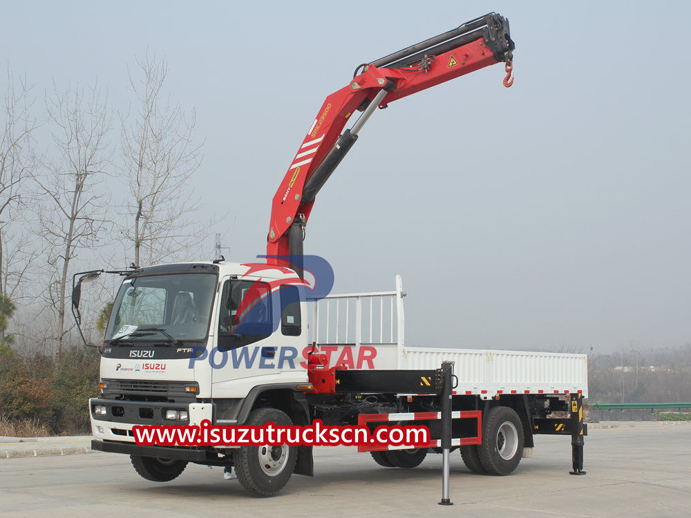 The Advantage of 2024 year Isuzu knuckle crane truck
